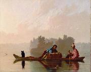 George Caleb Bingham Fur Traders Descending the Missouri (mk09) Germany oil painting artist